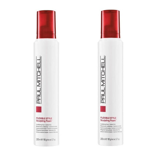 Paul Mitchell Flexible Style Sculpting Foam - 6.7 oz (Pack of 2)
