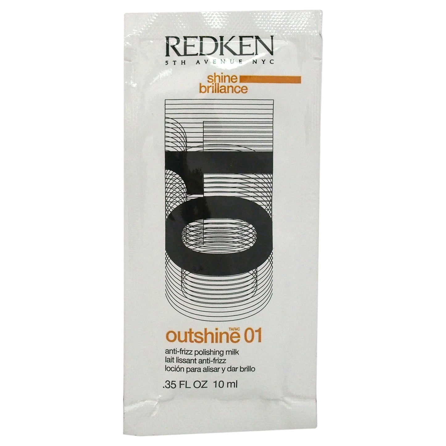 Redken Outshine 01 Anti-Frizz Polishing Milk - 0.35 oz