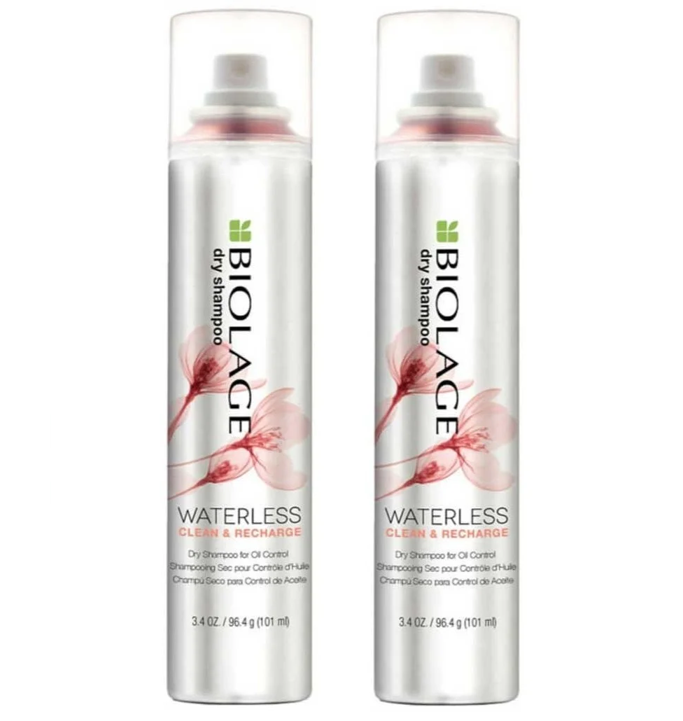 Matrix Biolage Waterless Clean & Recharge Dry Shampoo - 3.4 oz (2 Pack)