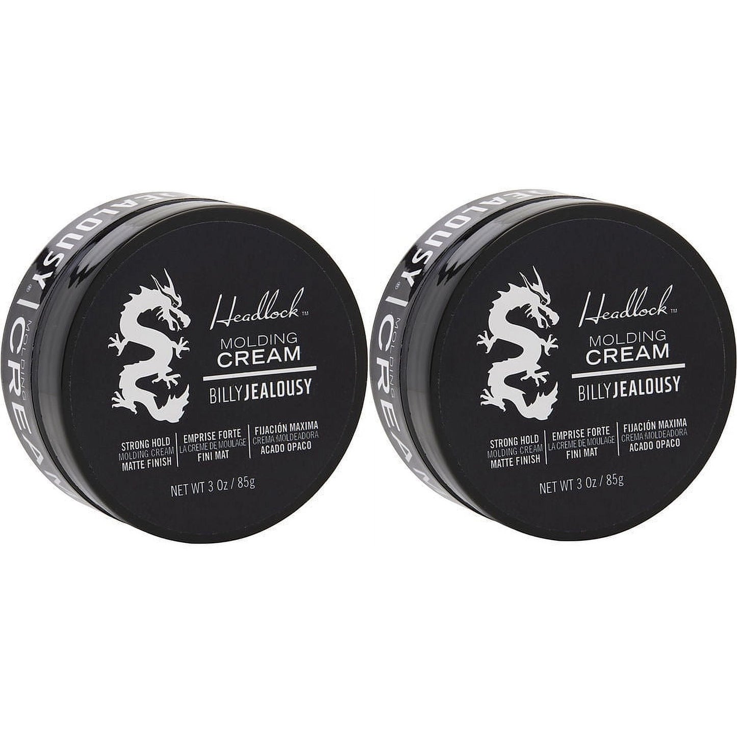 Billy Jealousy Headlock Molding Cream - 3.0 oz (2 pack)