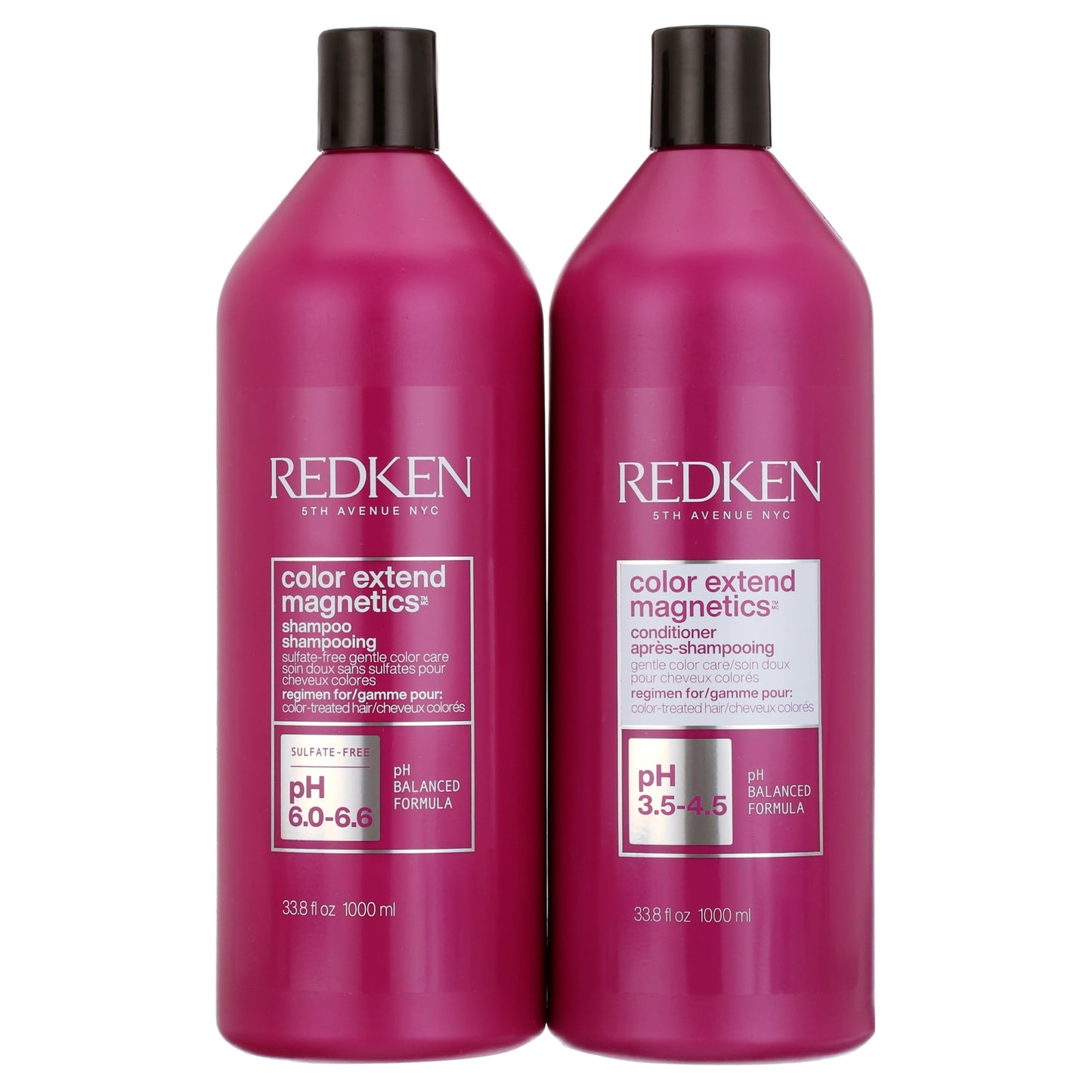 Redken Color Extend Magnetic Shampoo and Conditioner Set - 33.8 oz each