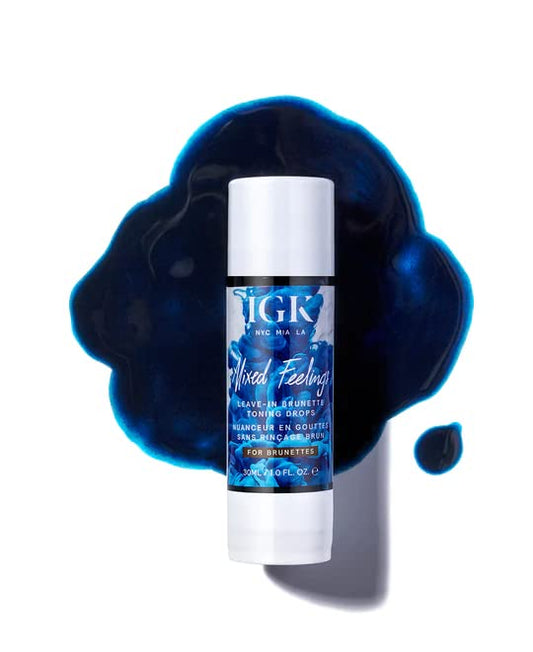 IGK Mixed Feelings Leave-In Brunette Toning Drops - 1.0 oz