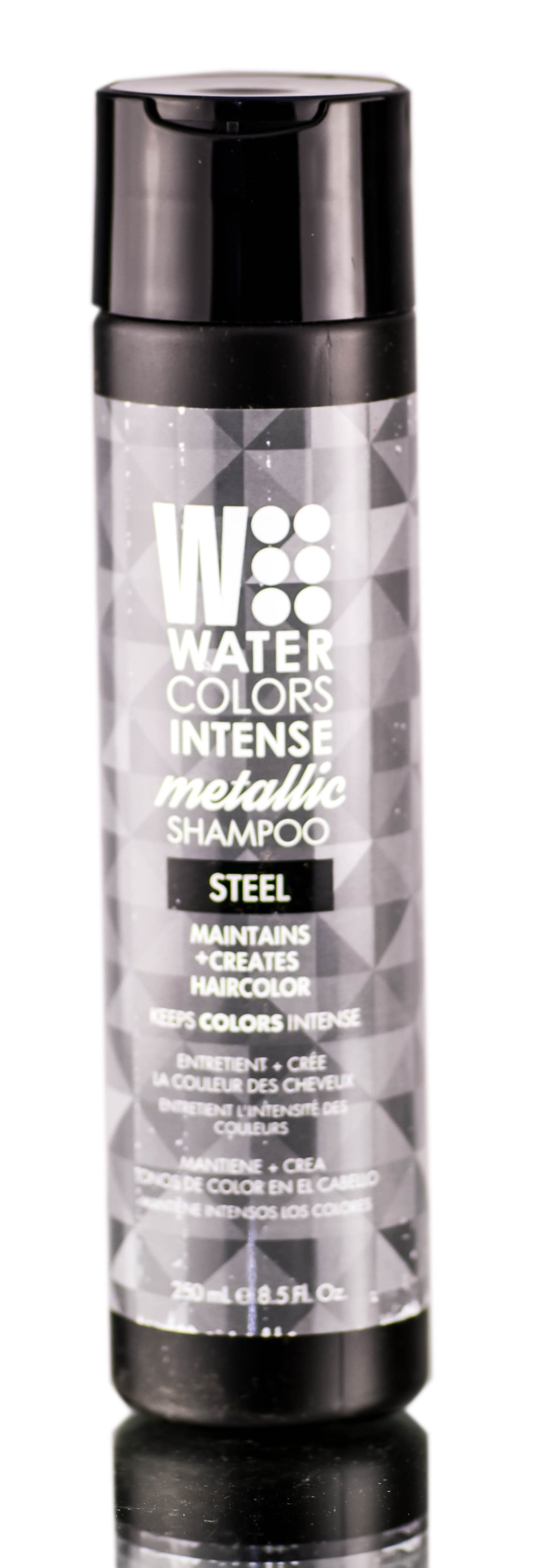 Tressa Watercolors Intense Metallic Shampoo - 8.5 oz - Steel