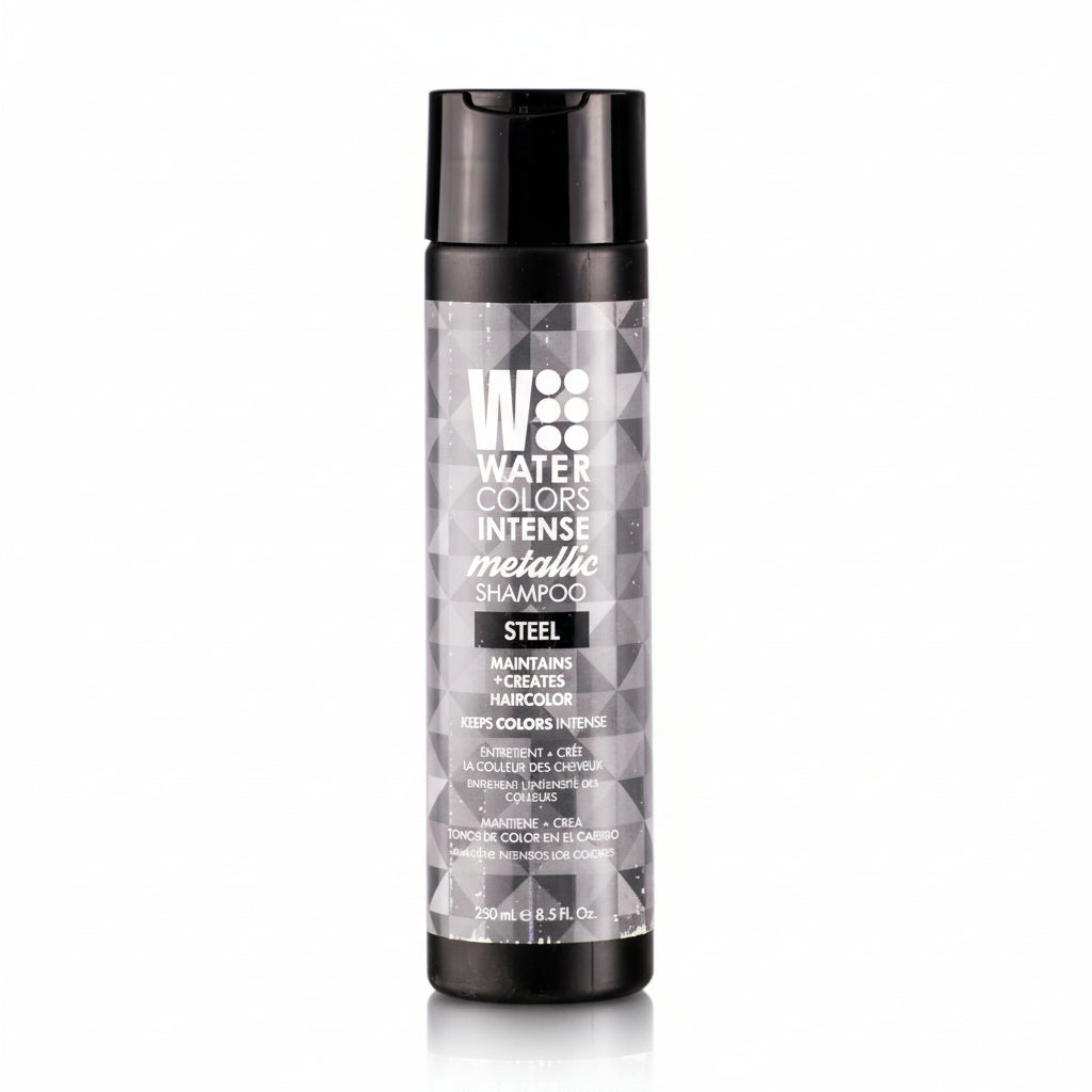 Tressa Watercolors Intense Metallic Shampoo - 8.5 oz - Steel