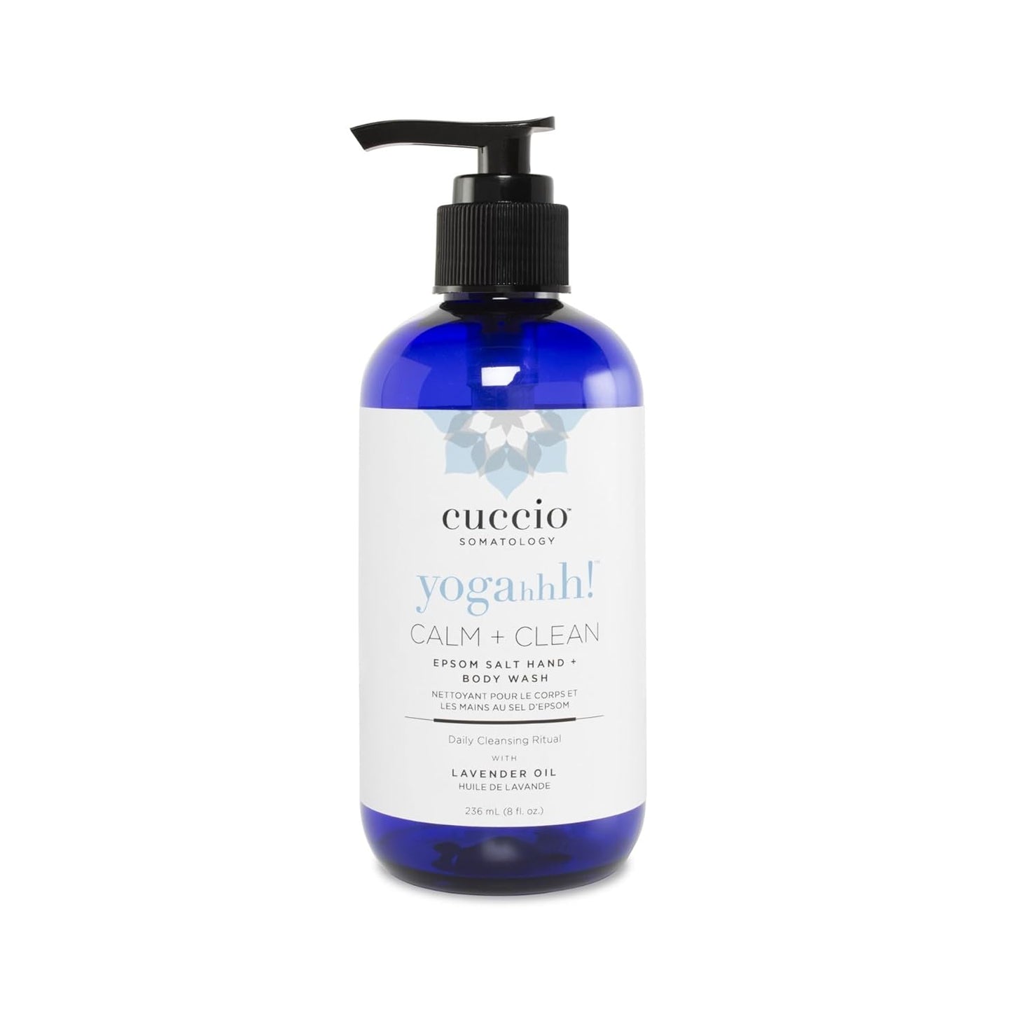 Cuccio Somatology Yogahhh Calm & Clean Epsom Salt Hand + Body Wash With Lavender Oil 8oz