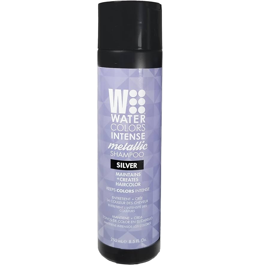 Tressa Watercolors Intense Metallic Shampoo - 8.5 oz - Silver
