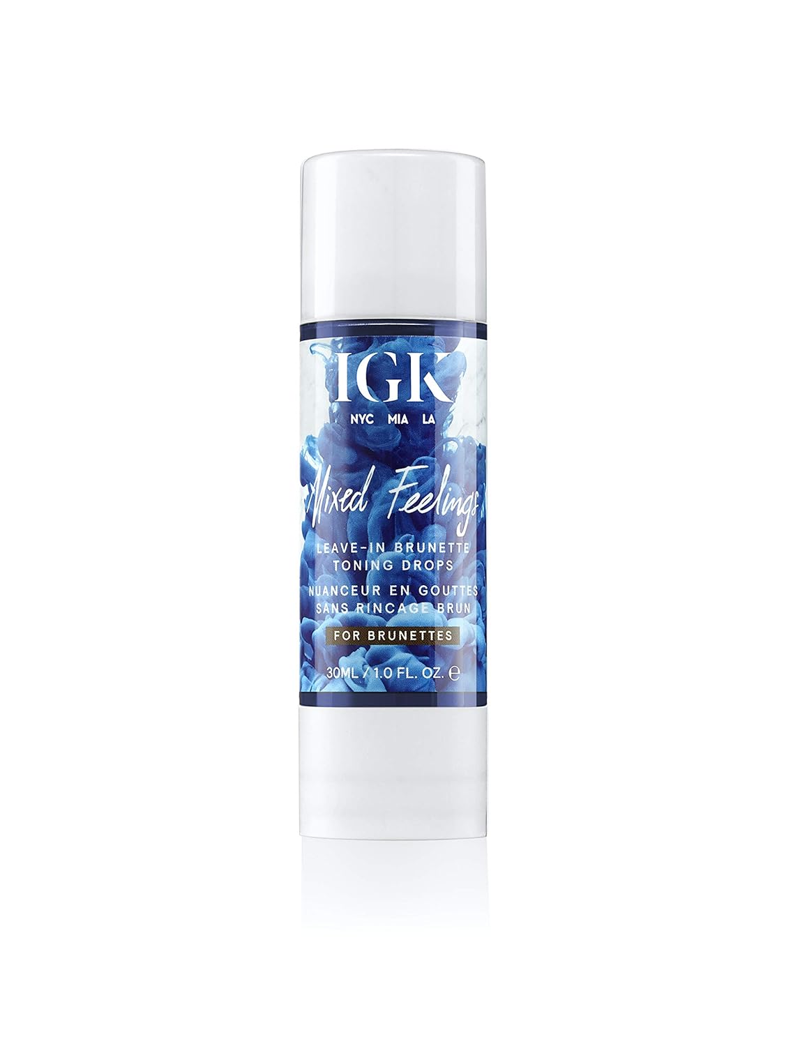 IGK Mixed Feelings Leave-In Brunette Toning Drops - 1.0 oz