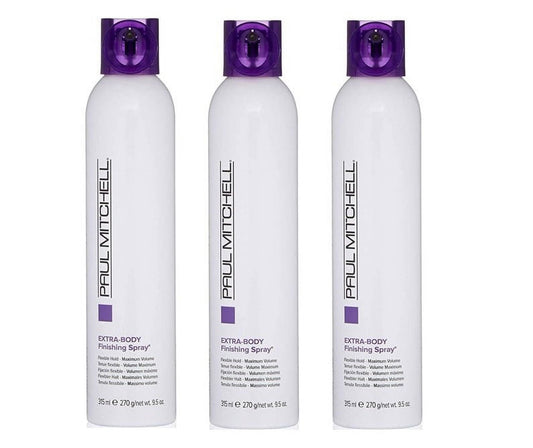 Paul Mitchell Extra-Body Finishing Hairspray, 9.5 oz (Pack of 3)