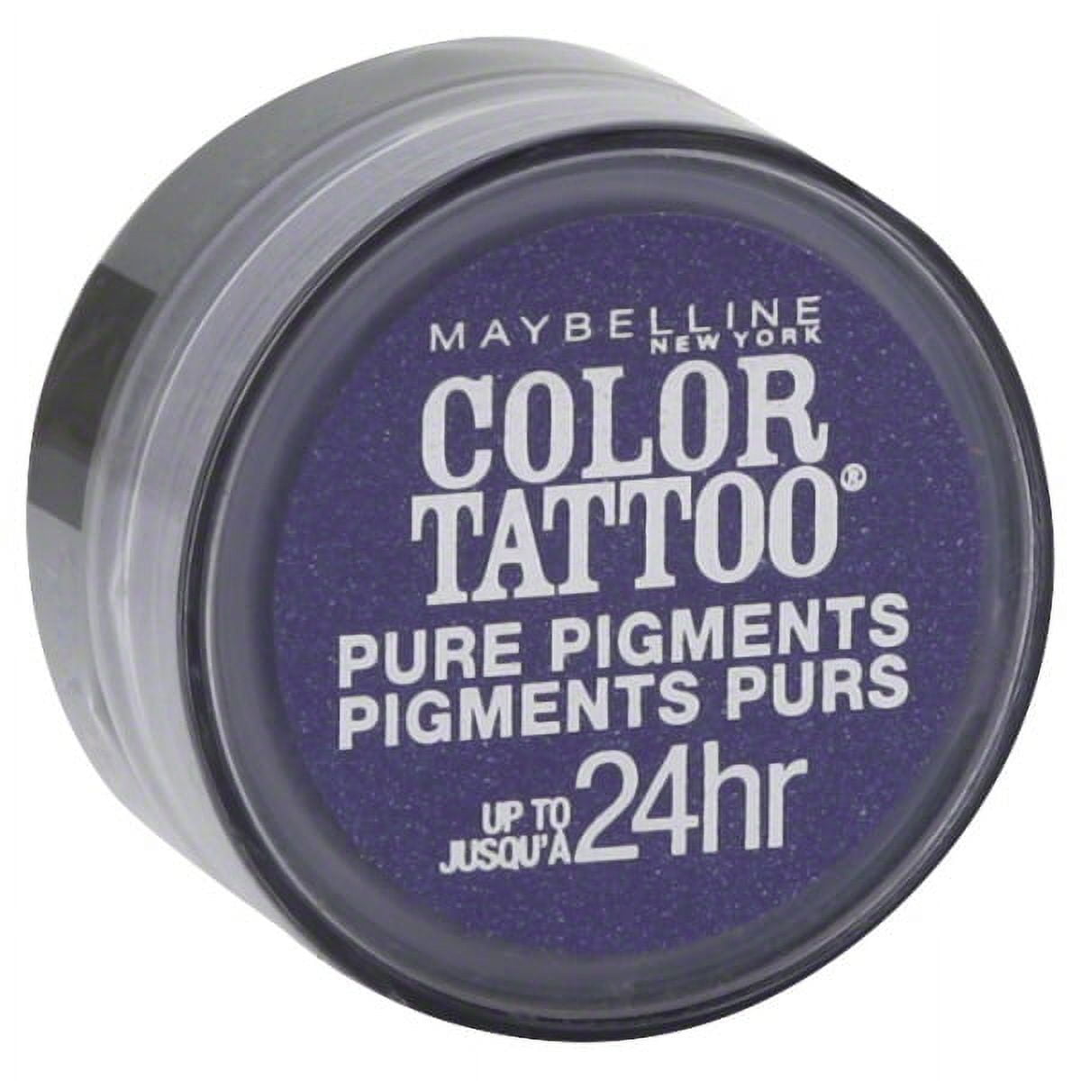 Maybelline Eye Studio Color Tattoo Pure Pigments Loose Powder Shadow - 0.05 oz - Potent Purple