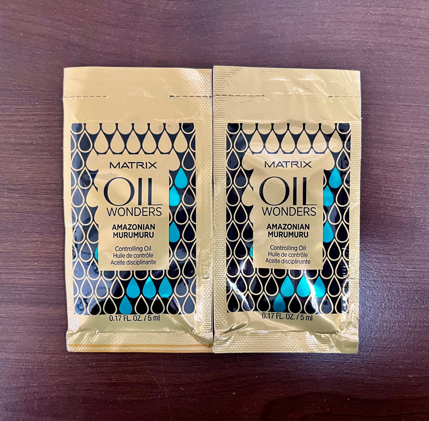 Matrix Oil Wonders Amazonian Murumuru Controlling Oil Sample Packets - 0.17 oz each (2 pack)