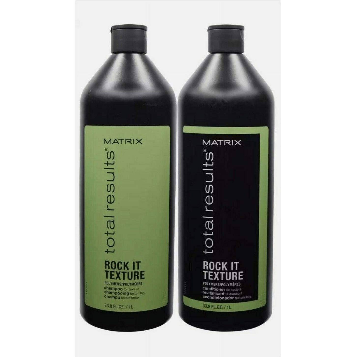 Matrix Total Results Rock It Texture Polymers Shampoo and Conditioner Set - 33.8 Oz