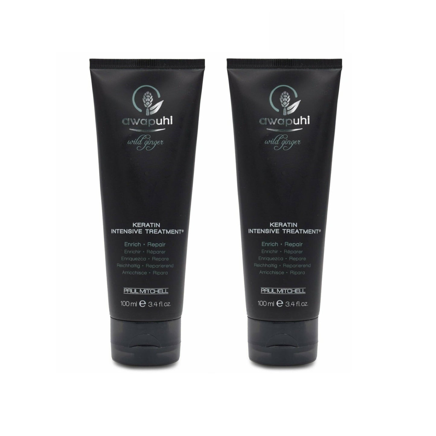Paul Mitchell Awapuhi Wild Ginger Keratin Intensive Treatment, 3.4 oz(Pack of 2)