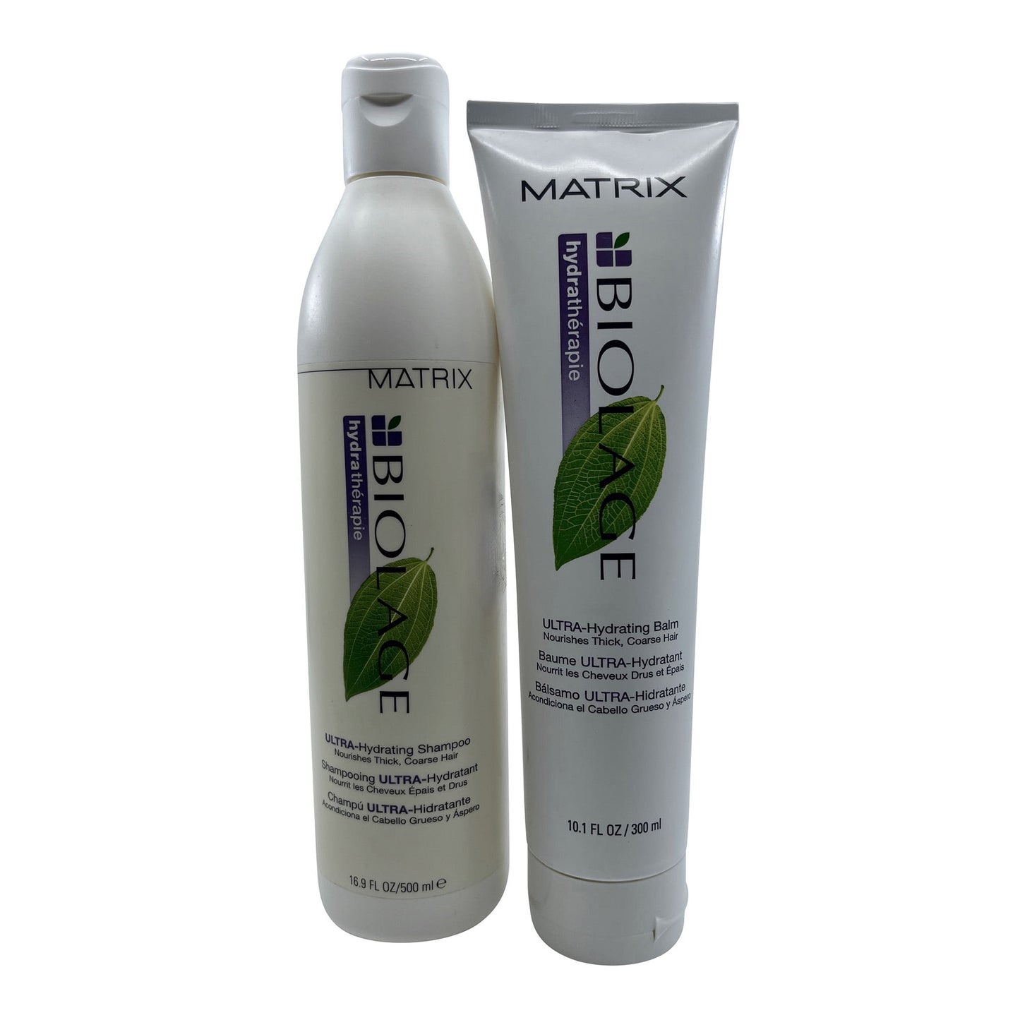 Matrix Biolage Ultra Hydrating Shampoo and Balm - 16.9 oz / 10.1 oz