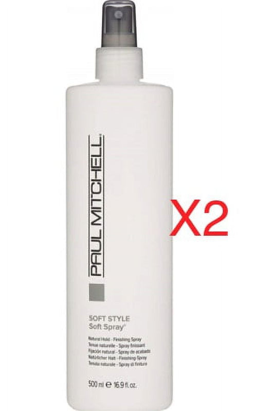 Paul Mitchell Soft Spray Natural Hold Finishing Spray - 16.9 oz (Pack of 2)