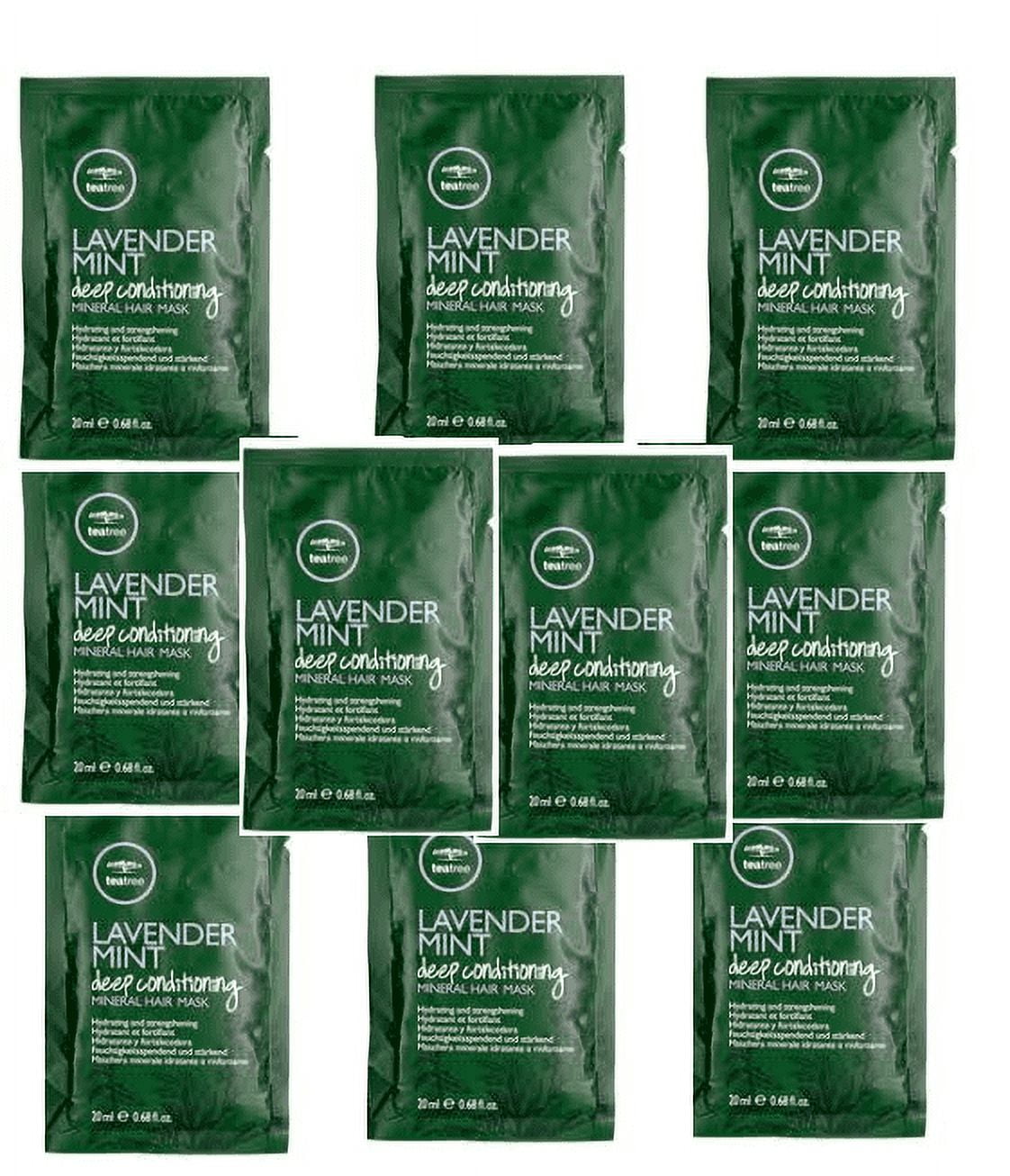 Paul Mitchell Tea Tree Lavender Mint Deep Conditioning Mineral Hair Mask - 10 ct