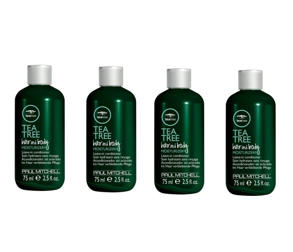 Paul Mitchell Tea Tree Hair and Body Moisturizer - 2.5 oz (4 pack)