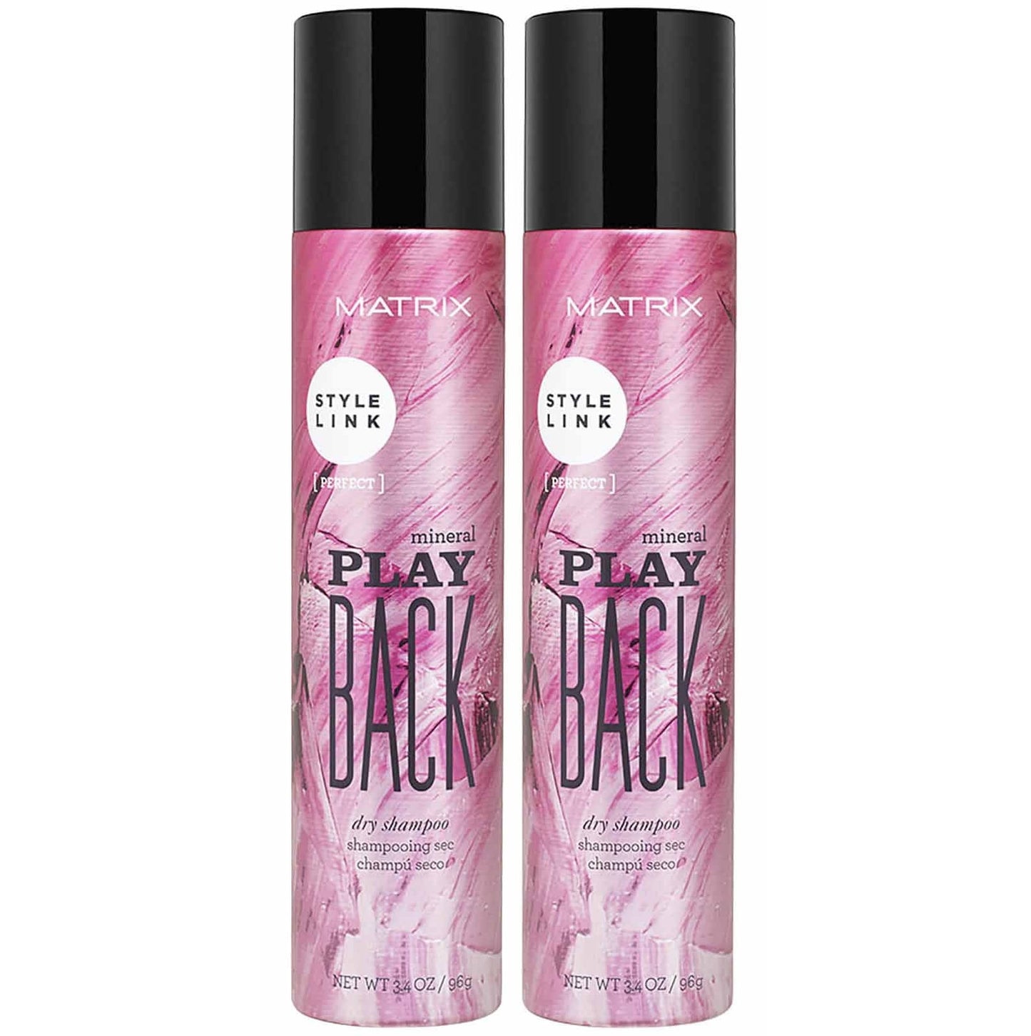 Matrix Style Link Mineral Play Back Dry Shampoo 3.4oz (Pack of 2)