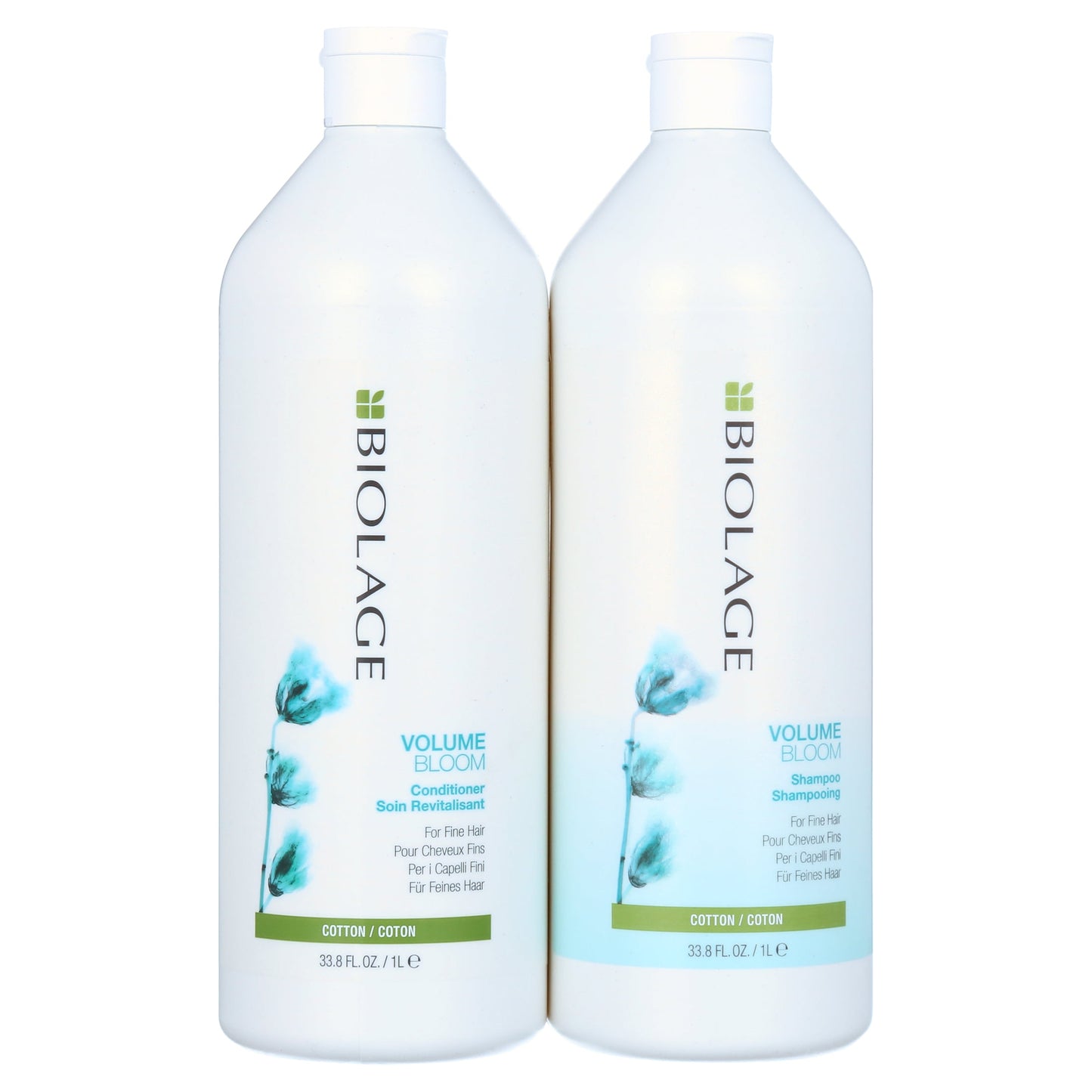 Matrix Biolage VolumeBloom Shampoo & Conditioner Duo Liter Set - 33.8 oz