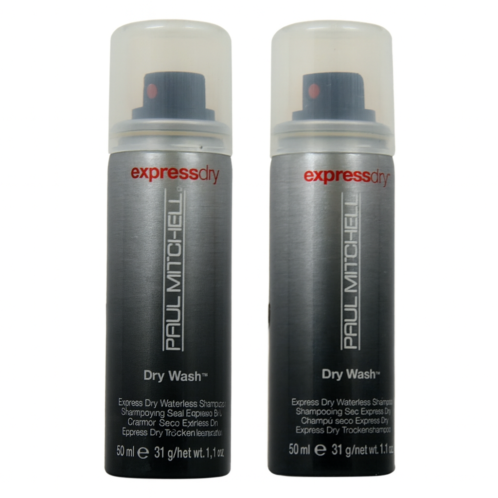 Paul Mitchell Dry Wash Express Dry Waterless Shampoo 1.1 oz 2 PACK