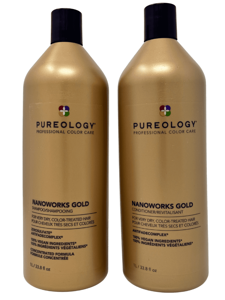 Pureology Nano Works Gold Shampoo and Conditioner Set - 33.8 oz each