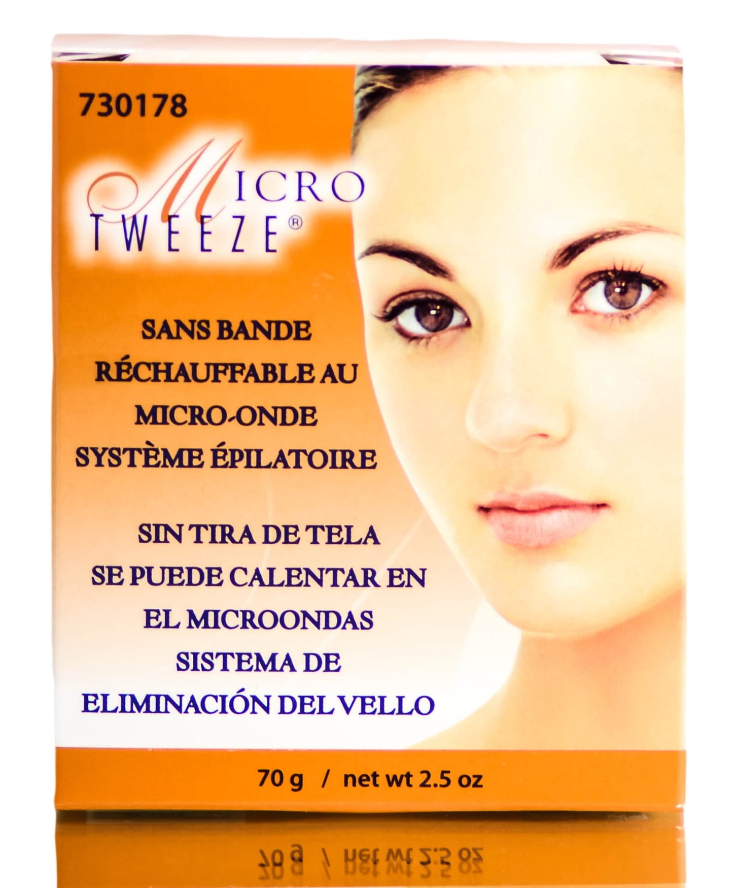 Micro Tweeze No Strip Microwaveable Hair Removal System - 2.5 oz
