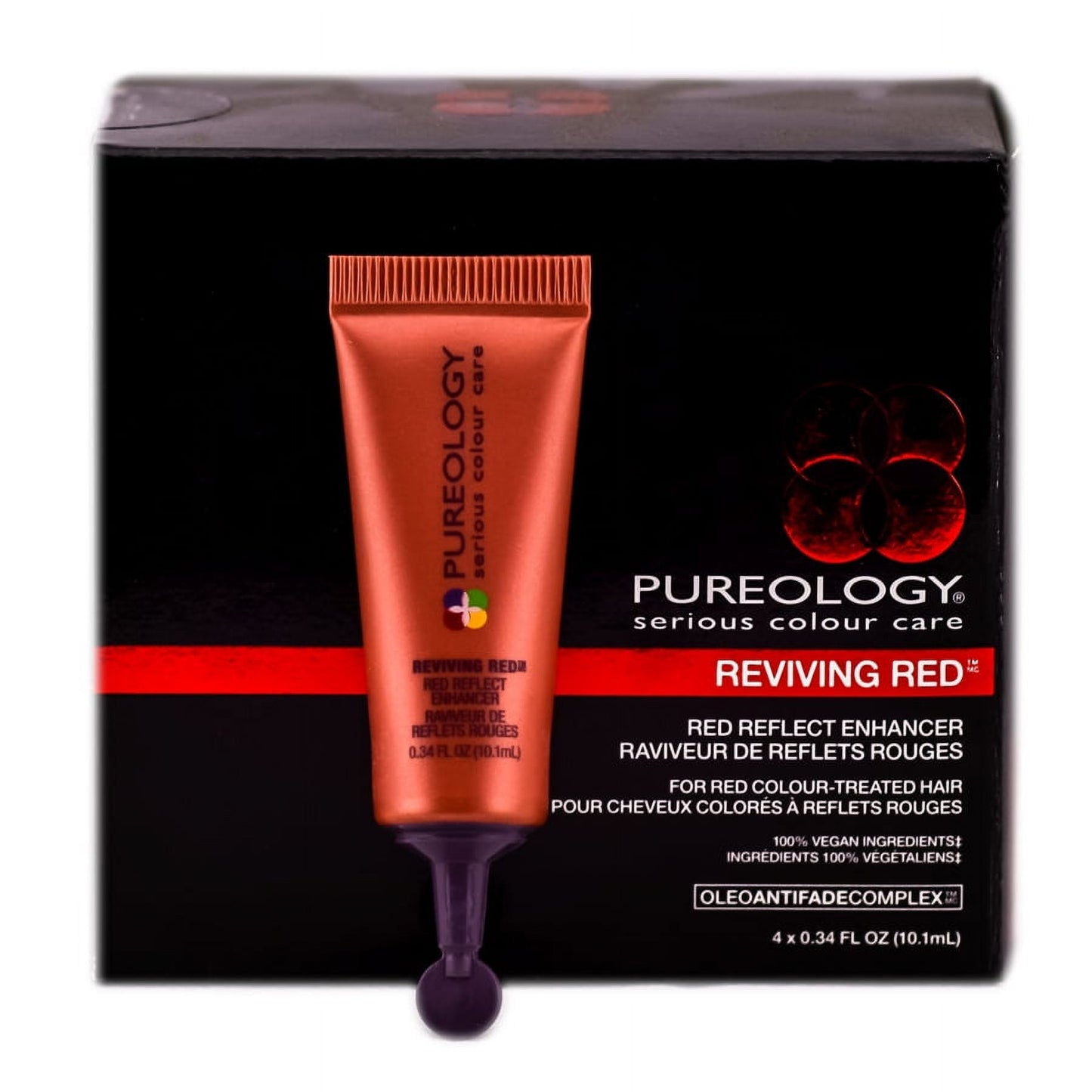Pureology Reviving Red Reflect Enhancer - 4 x 0.34 oz