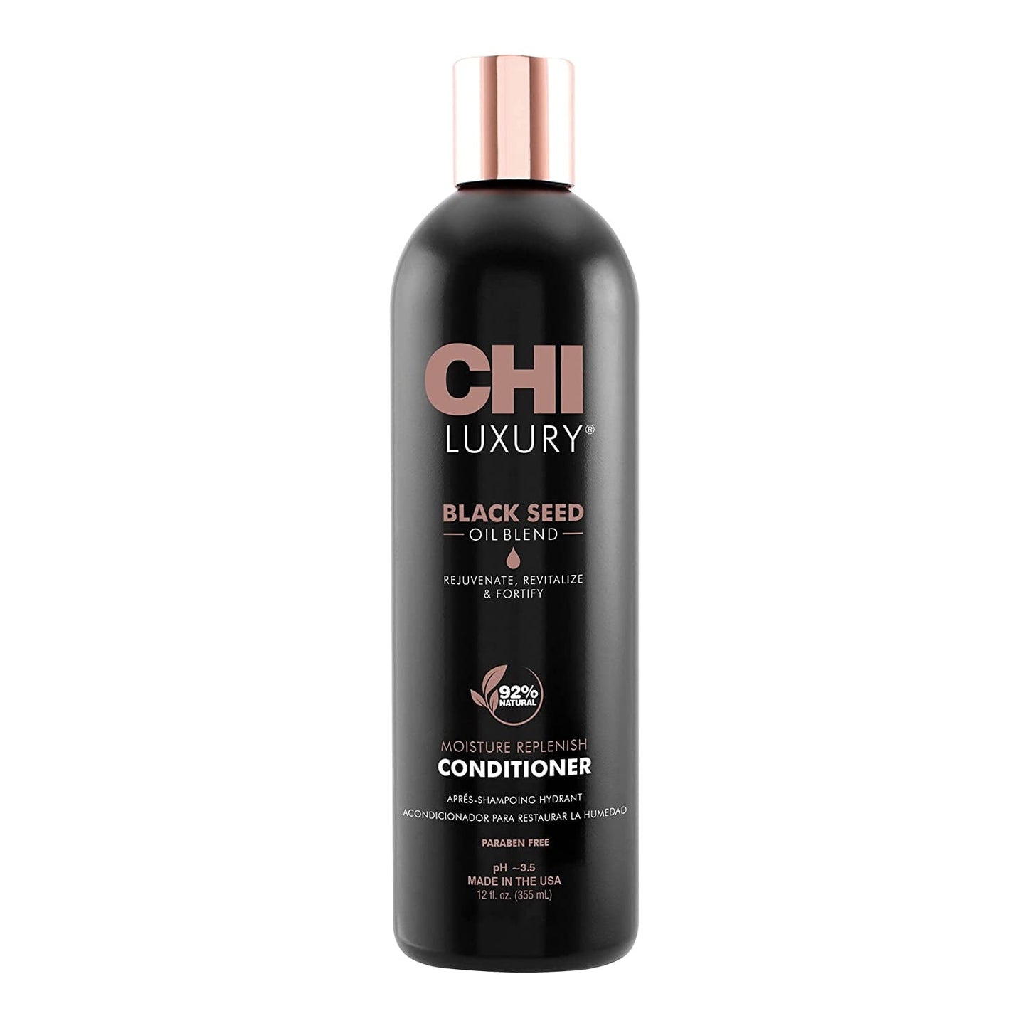 CHI Luxury Black Seed Oil Blend Moisture Replenish Conditioner - 12.0 oz