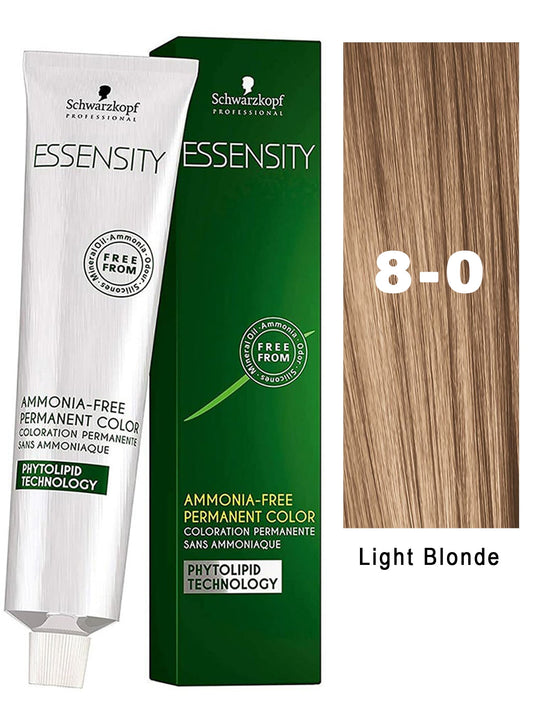 Schwarzkopf Essensity Permanent Hair Color - 2.1 Oz - 8-0 Light Blonde