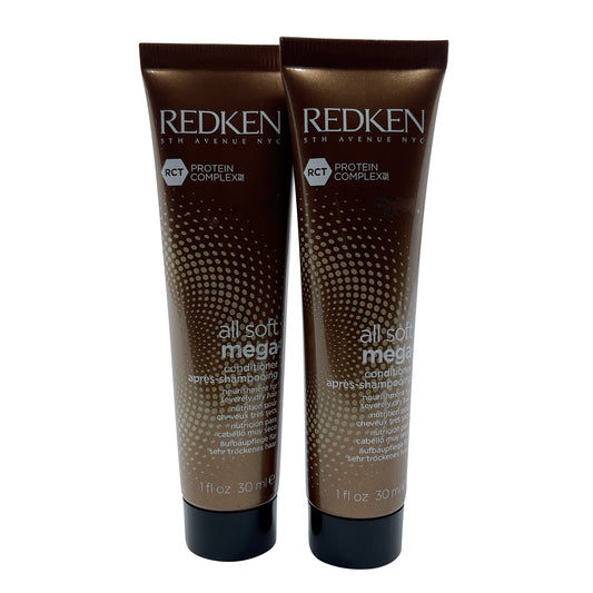 Redken All Soft Mega Conditioner - 1.0 oz (Set of 2)