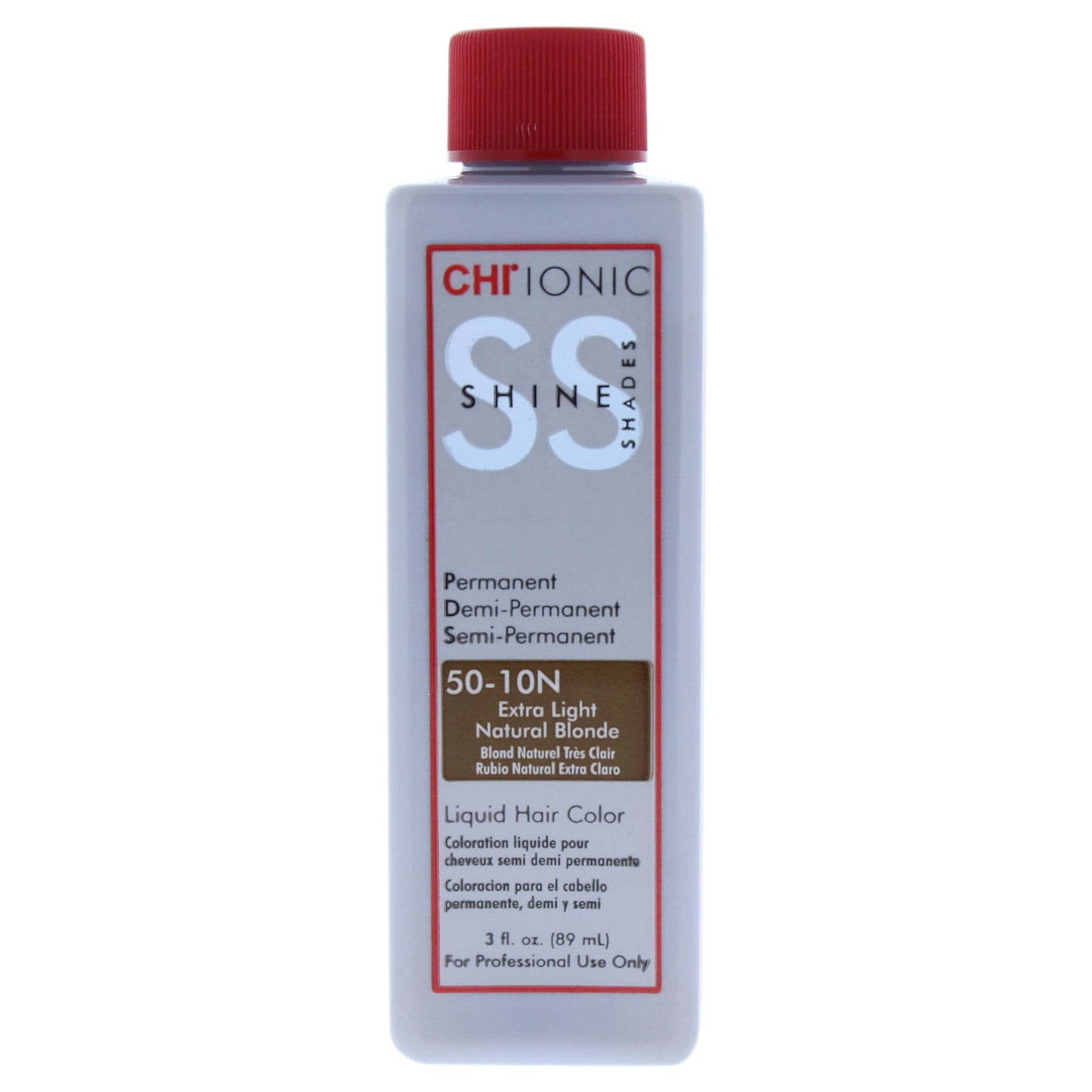 CHI Ionic Shine Shades Liquid Hair Color - 3.0 oz - 50-10N Extra Light Natural Blonde