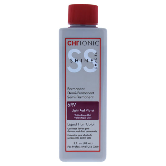 CHI Ionic Shine Shades Liquid Hair Color - 3.0 oz - 6RV Light Red Violet