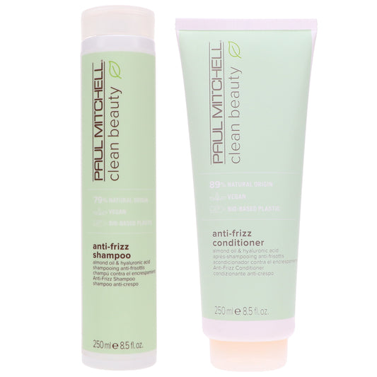 Paul Mitchell Clean Beauty Anti-Frizz Shampoo & Conditioner Set - 8.5 oz each
