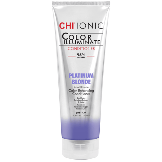 CHI Ionic Color Illuminate Conditioner - 8.5 oz - Platinum Blonde