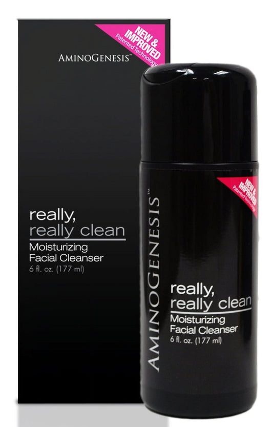 AminoGenesis Really, Really Clean Moisturizing Facial Cleanser - 6.0 oz