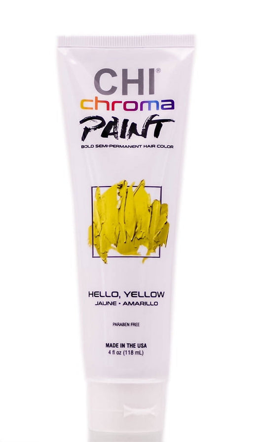 CHI Chroma Paint Bold Semi-Permanent Hair Color - 4.0 oz - Hello, Yellow