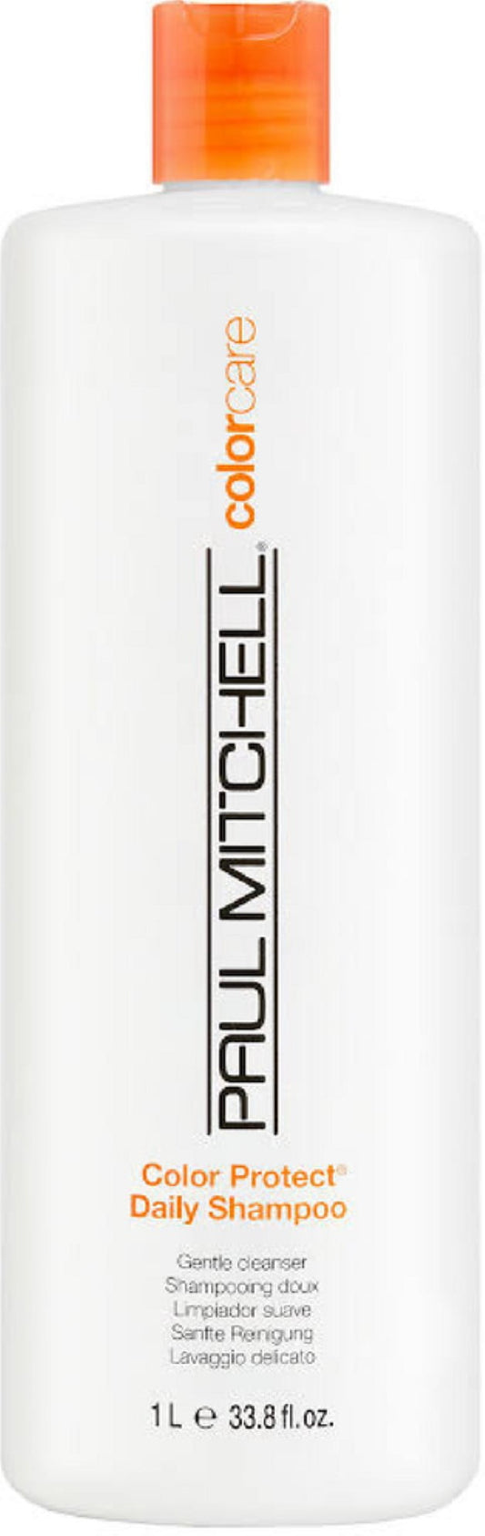Paul Mitchell Color Protect Daily Shampoo - 33.8 oz (Pack of 2)