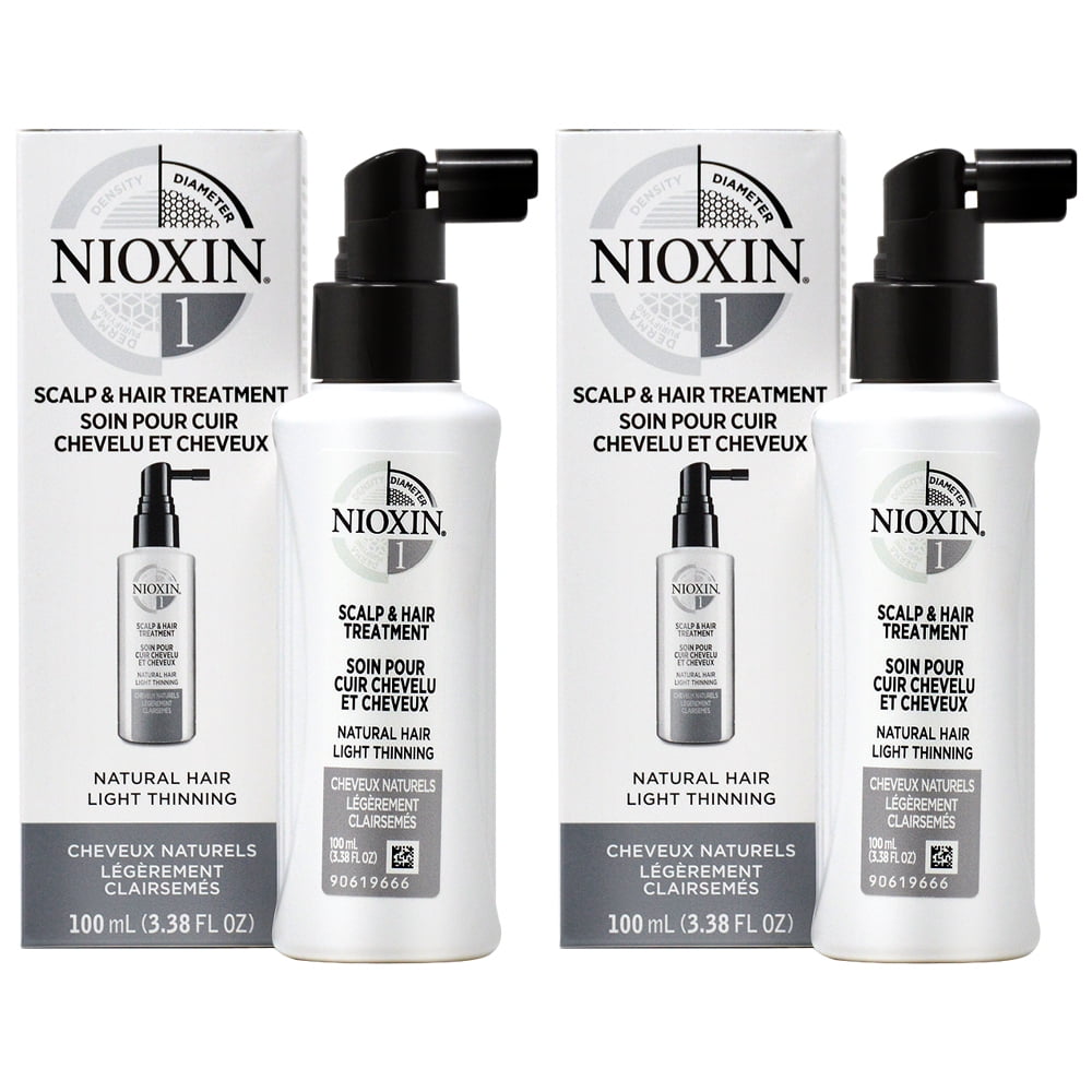 Nioxin System 1 Scalp & Hair Treatment - 3.38oz (Pack of 2)