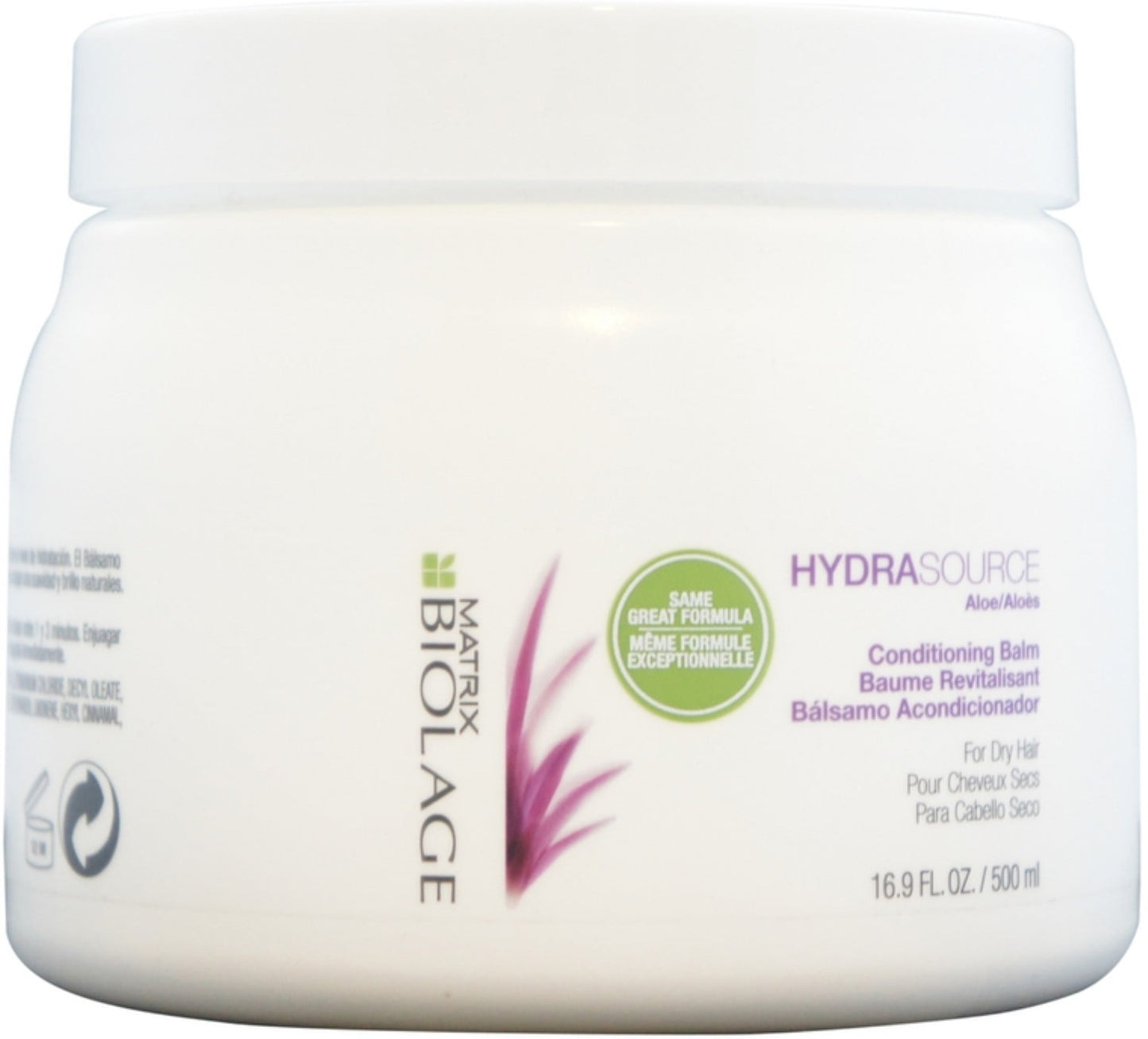 Matrix Biolage Hydrasource Conditioning Balm - 16.9 oz (2 Pack)