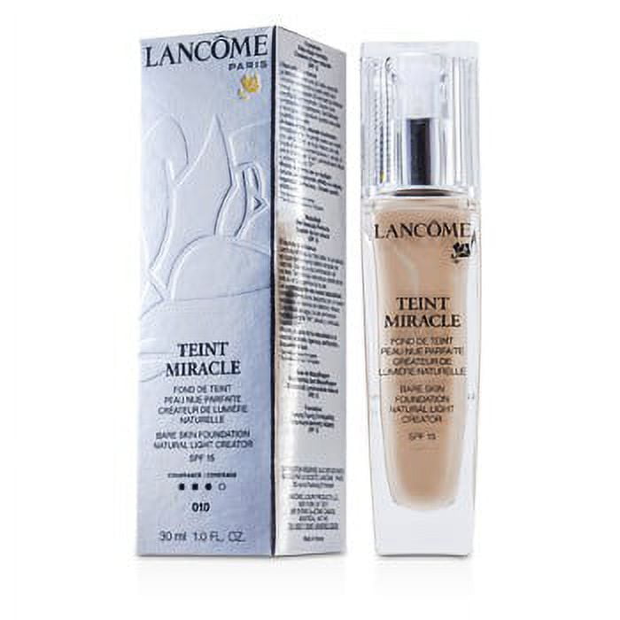 Lancome Teint Miracle Bare Skin Foundation SPF 15 - 1.0 oz  - 010 Beige Porcelaine