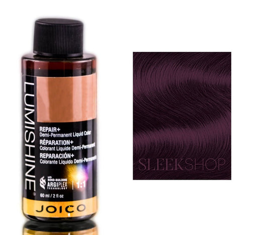 Joico Lumishine Demi Permanent Liquid Hair Color - 2.0 oz - 3VV Violet Violet