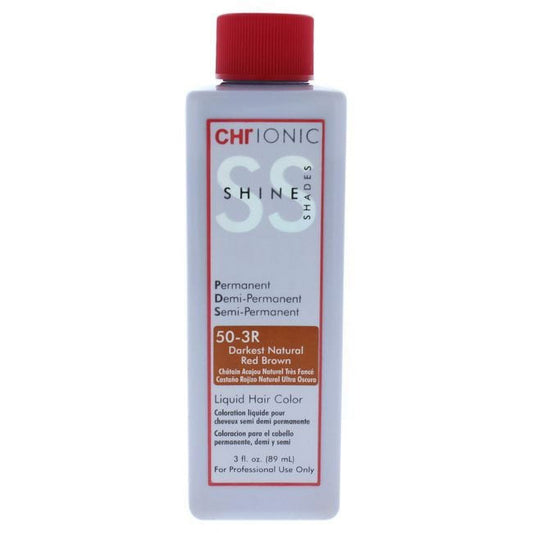 CHI Ionic Shine Shades Liquid Hair Color - 3.0 oz - 50-3R Darkest Natural Red Brown