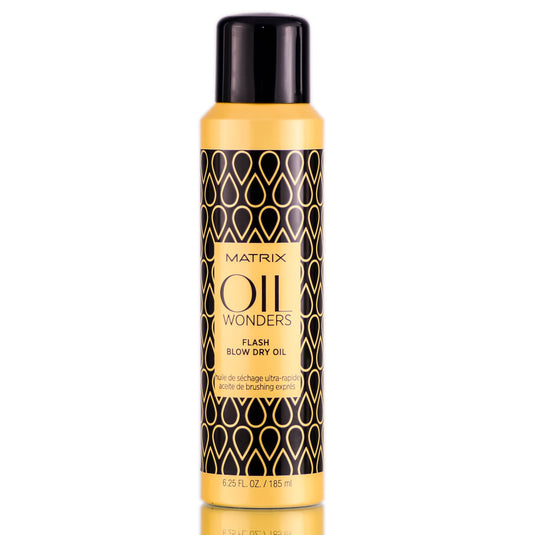 Matrix Oil Wonders Flash Blow Dry Oil Hairspray - 6.25 Oz