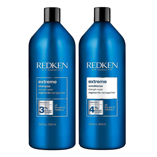 Redken Extreme Strength Repairing Shampoo & Conditioner Set, 33.8 oz Each