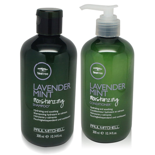 Paul Mitchell Tea Tree Lavender Mint Moisturizing Shampoo and Conditioner Set - 10.14 oz each