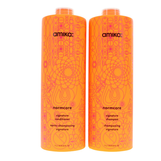 Amika Normcore Signature Shampoo & Conditioner - 33.8 oz each - Combo Pack