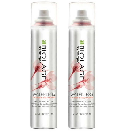 Matrix Biolage Waterless Clean & Recharge Dry Shampoo - 3.4 oz (2 Pack)