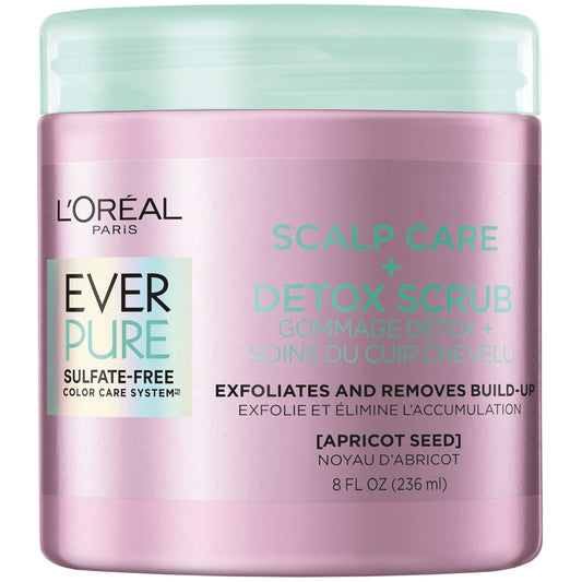 L'Oreal Paris EverPure Scalp Care + Detox Scrub - 8.0 oz