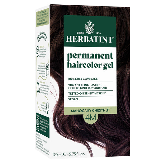 Herbatint Permanent Haircolor Gel - 5.75 oz - 4M Mahogany Chestnut