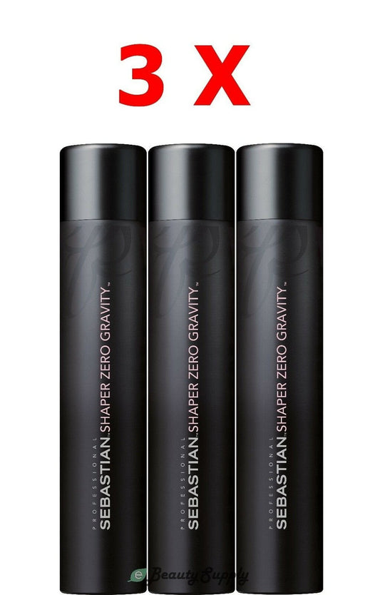 Sebastian Shaper Zero Gravity Hairspray, 10.6 oz (3 pack)