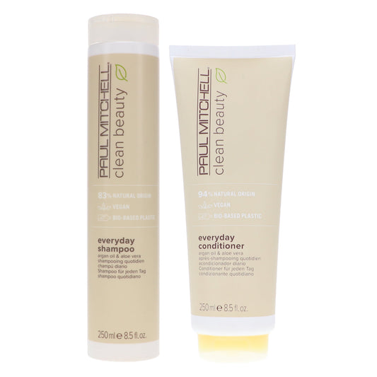 Paul Mitchell Clean Beauty Everyday Shampoo and Conditioner - 8.5 oz each